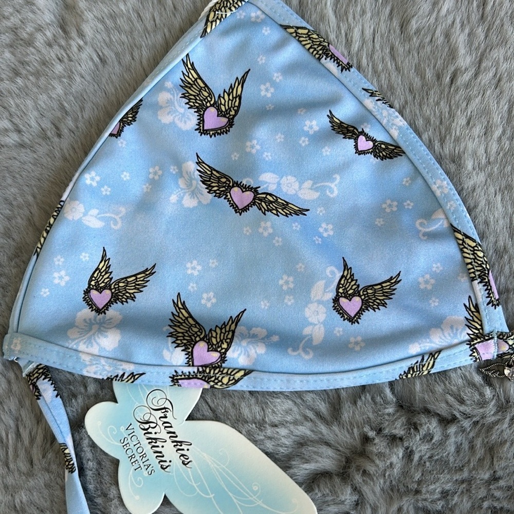 NWT Frankie’s Bikinis X Victoria’s Secret Bikini Top L - Picture 4 of 7